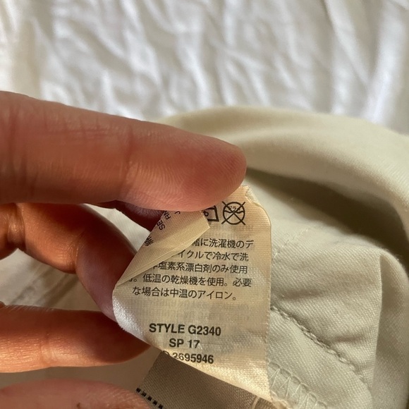 J. Crew High Rise Stretch Frayed White Denim Shorts - Picture 6 of 7